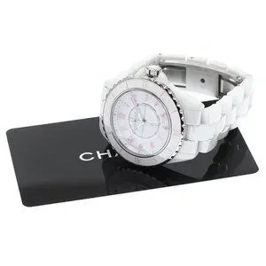 CHANEL J12 Pink Blush H6755 World limited 1200 white Dial Quartz Ladies La Cote des Montres: CHANEL J12 Pink Blush Limited Edition  main image 4